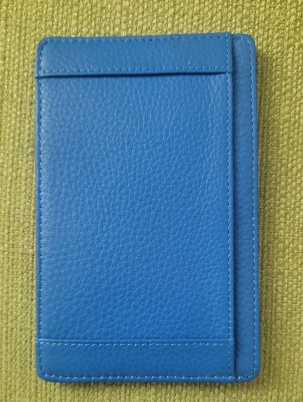 Levenger Blue Leather  Wallet